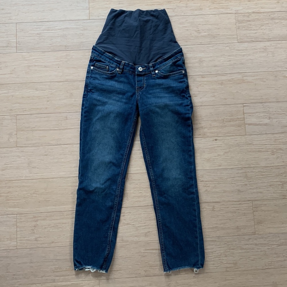 H&M Girlfriend Straight Maternity Jeans